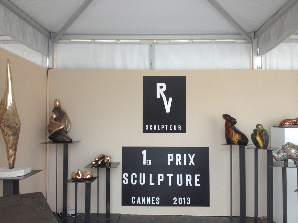Ma première exposition à Cannes 2013